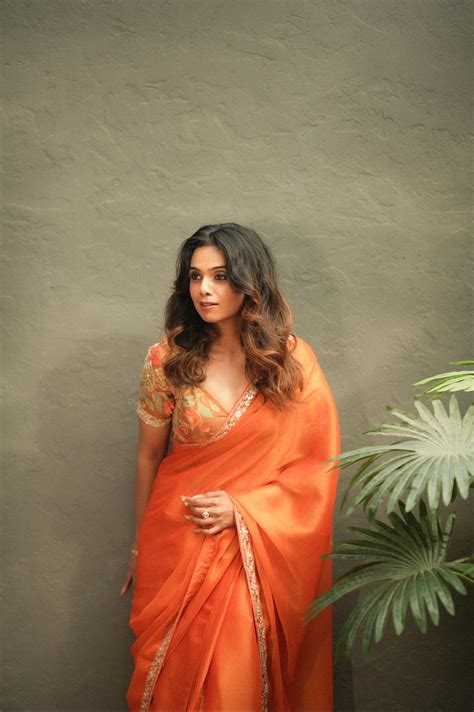 Anika's Cosmic Orange Designer Saree -Anaya Festive Edit A27 – AnikaByAabi