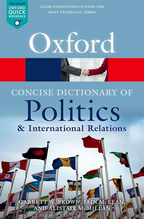 The Concise Oxford Dictionary of Politics and International Relations ...