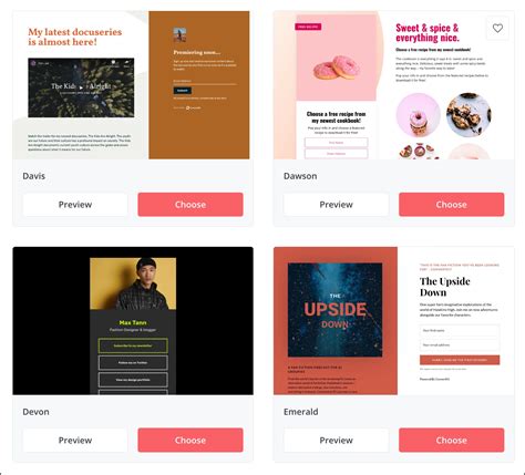 Image result for Convertkits Templates