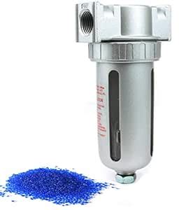 1/2" Compressed Air In Line Desiccant Dryer Moisture/Water Filter Trap ...