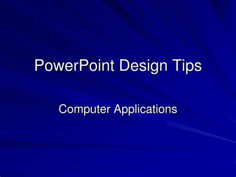 PPT Design Tips 的图像结果