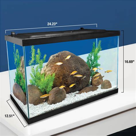 20 Gallon Long Aquarium Kits Tetra Aquarium, 20 Gallon, Complete
