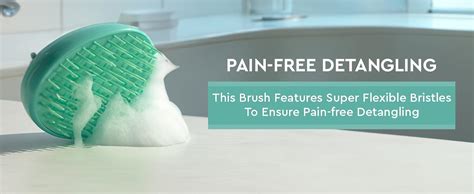 Buy GUBB Tangle Eraser Detangling Brush | Reduces Hair Breakage ...