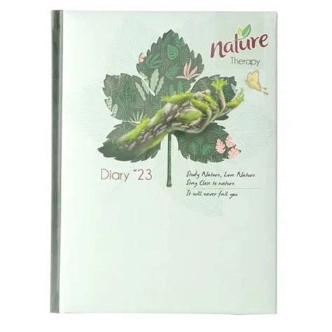 Paper Diaries - MRV-978 Diary 23 B5 Nature Therapy Diary Trader ...