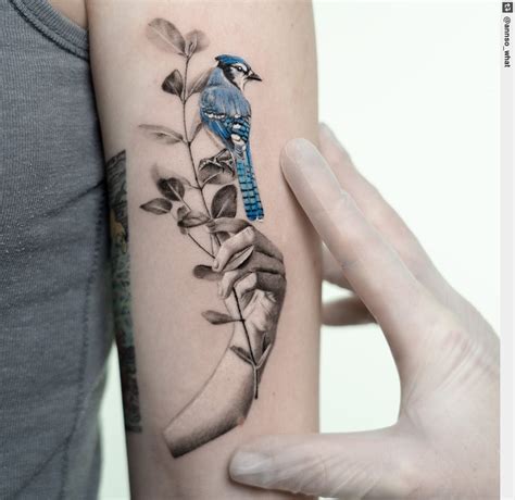 Blue Jay Tattoo Ideas