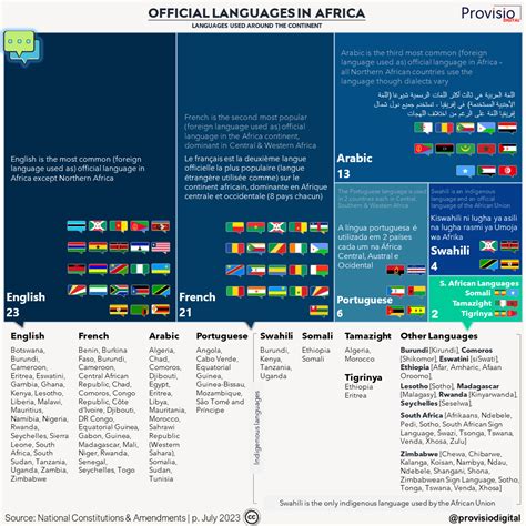 Official Languages in African Countries: A Comprehensive Data Analysis ...