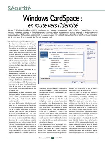 Image result for Windows CardSpace Tutorial