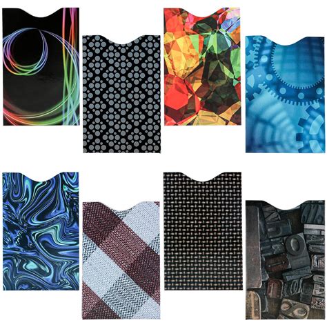 Contactless Card Protection – Pack of 8 RFID Blocking Sleeve – Credit ...