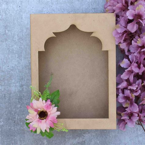 MDF Jharokhas – Wooden Style Frames for DIY & Home Wall Decoration ...