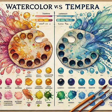 Watercolor vs Tempera: Which Paint Brings Your Art to Life? in 2025 ...