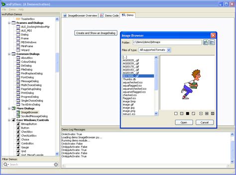 Image result for wxPython Example Code