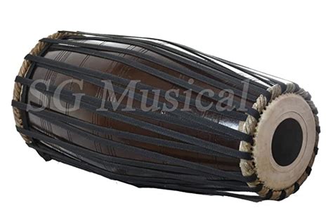 SG Musical South Indian Tenor Dark Mridangam, Strap Tuned, dholak ...