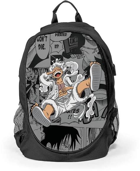 Flexible Solution One Piece Anime Luffy Gear 5 25 L Backpack Luffy Gear ...