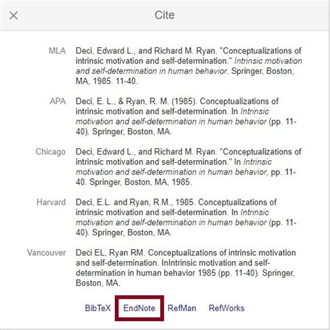 How to Use EndNote Cite as You Write 的图像结果