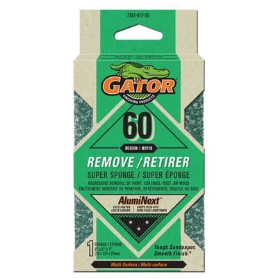 Gator® Super Sponge™ Medium 60 Grit Sanding Sponge | Michaels