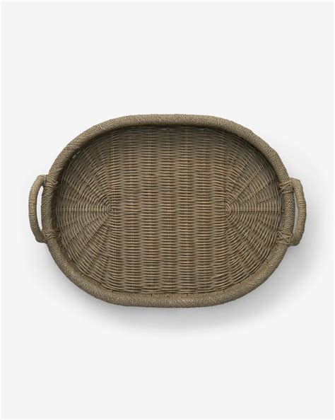 Made for You fashion trends Graywash Wicker Tray