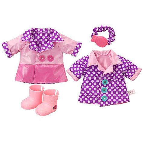 Baby Alive Reversible Outfit - Spring Showers Raincoat - Large : Amazon ...
