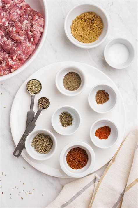 Sausage Seasoning Recipe - Lauren's Latest