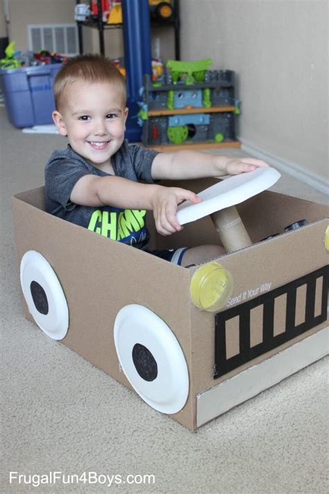 Image result for Cardboard Box Car Tutorial