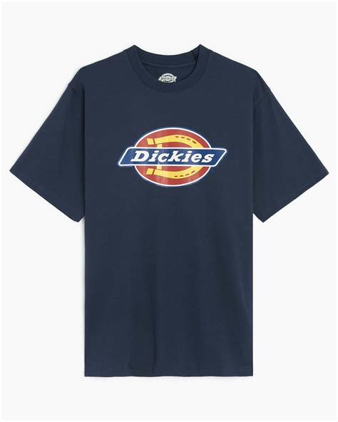 Dickies T-shirt Icon Logo Blue - Stilmode Maiocchi