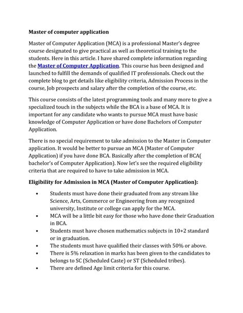 Master of Computer Application 的图像结果