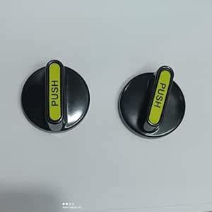 Gas Stove Control Knob, Black, Manual Gas, Plastic, Fits Butterfly ...