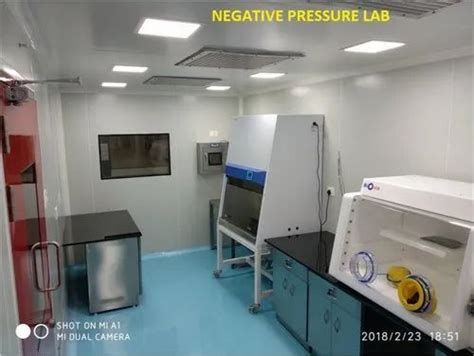 Cleanroom Project - Negative Pressure Lab Cleanroom Project ...