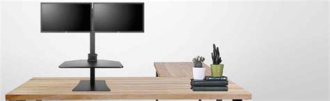 Rife Dual Monitor Stand Riser, Monitor Stand with Adjustable Length and ...