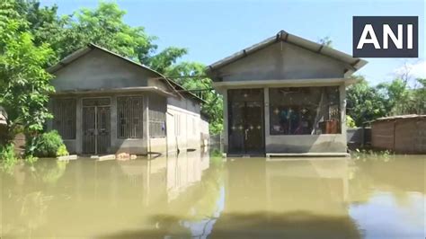 Assam floods: Over 33,000 people affected; Brahmaputra river flowing ...