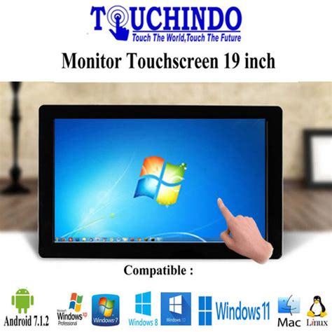 Jual Monitor Touchscreen Touchindo 19 inch Tanpa Standing - Jakarta ...