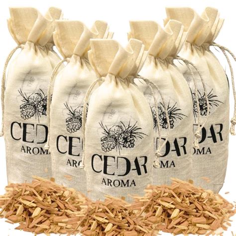 BLOOMAX® Original Natural Cedar Wood Blocks & Cedar Wood Chips Sachets ...