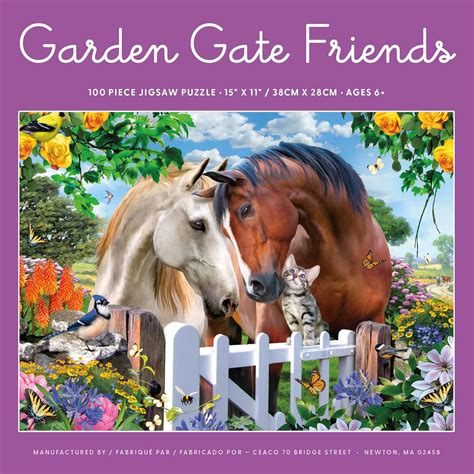Ceaco - Howard Robinson - Garden Gate Friends - 100 India | Ubuy