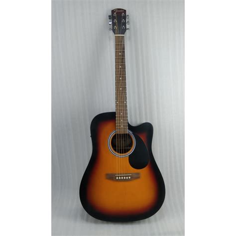 Fender FA-25CE Dreadnought 6 String Electro Acoustic Guitar - Open Box ...
