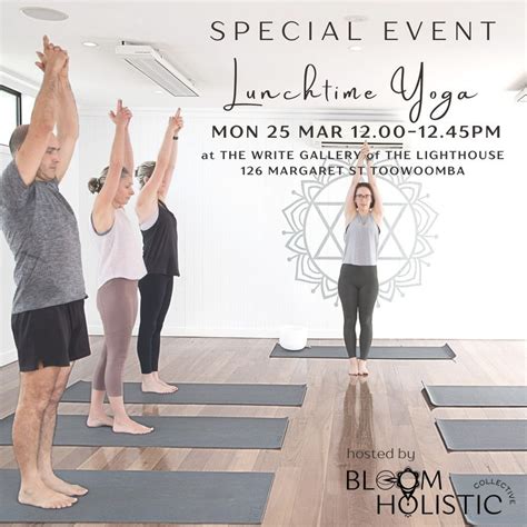 Special Event: Lunchtime Yoga, The Lighthouse Toowoomba, 25 March 2024 ...