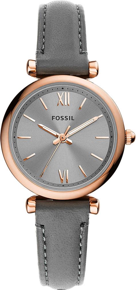 Fossil Carlie Analog White Dial Women's Watch - ES4433 : Fossil: Amazon ...
