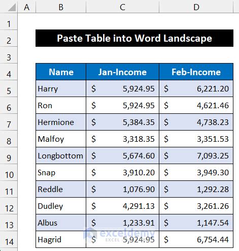 Image result for Paste Excel Table into Word