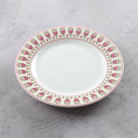 Buy Clay Craft India Circus Rose Mellow Multicolour Ceramic Side Plate ...