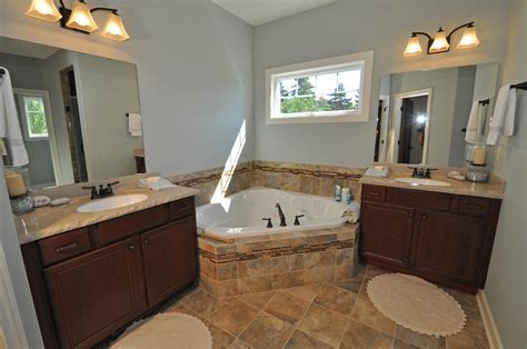 Master Bath in a Tim O'Brien Homes Evergreen model | Home builders ...