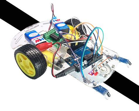 Buy Witkali Line Follower Robot using IR Sensor and Micro-controller ...