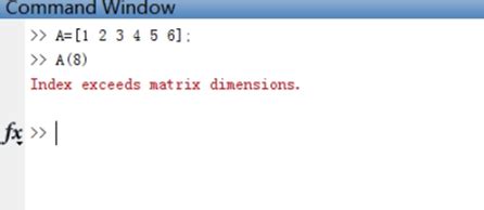 Index exceeds matrix dimensions解决办法_360新知