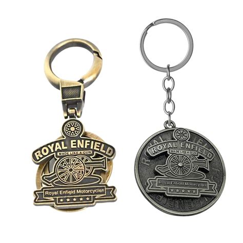 Yaa Catchy Imported Metallic Rotating & Hook Key chain for RE Bullet ...