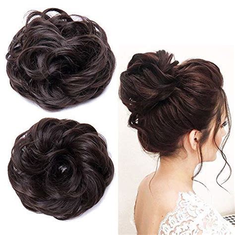 Fully Designer Hair Juda Bun Diamond Hair Juda Extension For Girls And ...