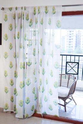 Block Print Cotton Curtains | Kari by Kriti