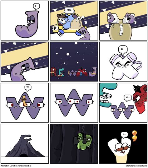 Alphabet Lore but randomized: J - - Comic Studio