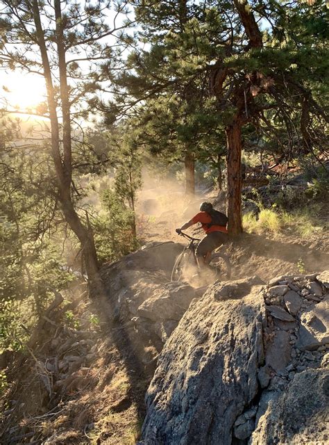 Floyd Hill Open Space Mountain Bike Trail in Evergreen, Colorado ...