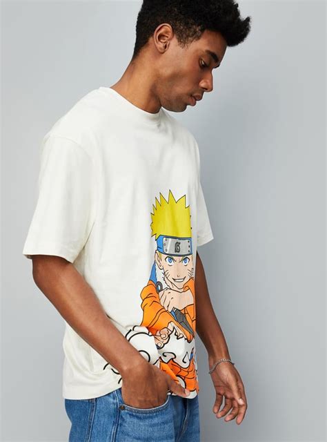 Buy Men Oversized Naruto T-shirt Online at just Rs. 599.0 ...