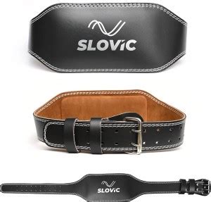 SLOVIC Gym Belt for Weightlifting & Strength Exercises | Support for ...