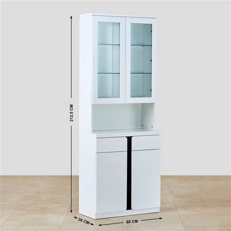 Buy Polaris Buffet Hutch - White from Home Centre at just INR 90000.0