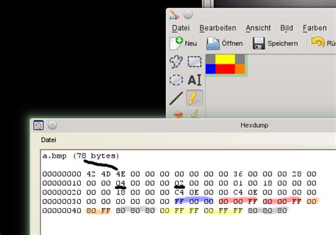 Windows Bitmap 的图像结果