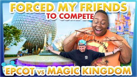 AllEars TV: I Forced My Friends To Compete ACROSS Disney World - EPCOT ...